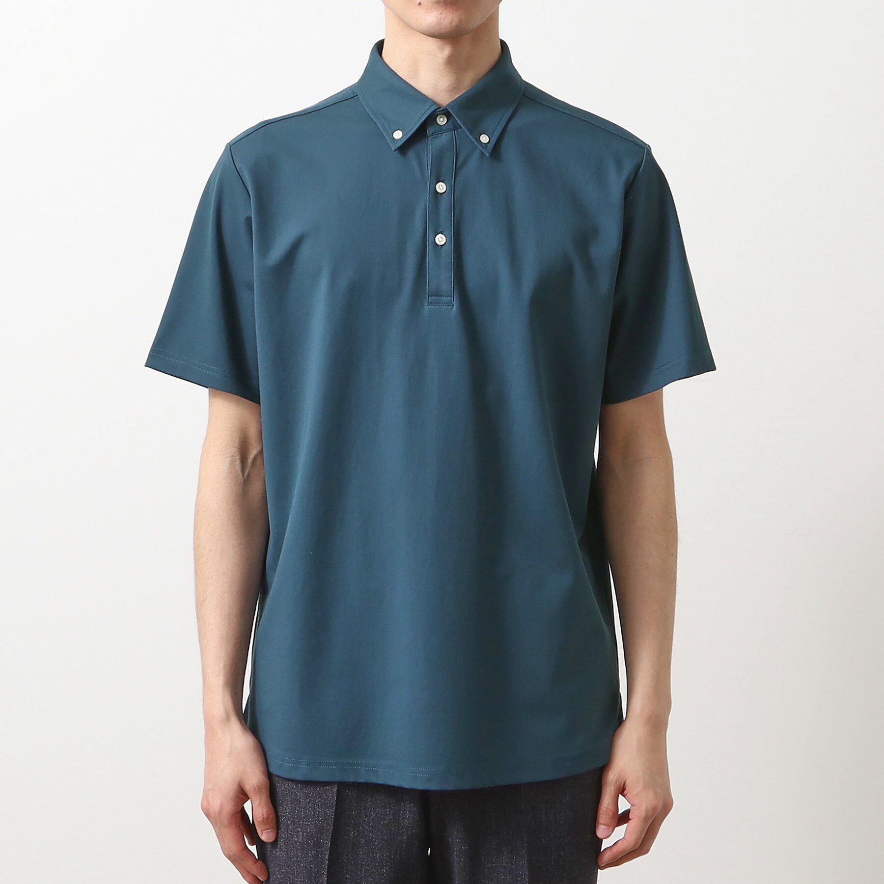 THE SHOP TK「アイスカノコポロシャツ 接触冷感/ビジネス対応」|ポロシャツ|