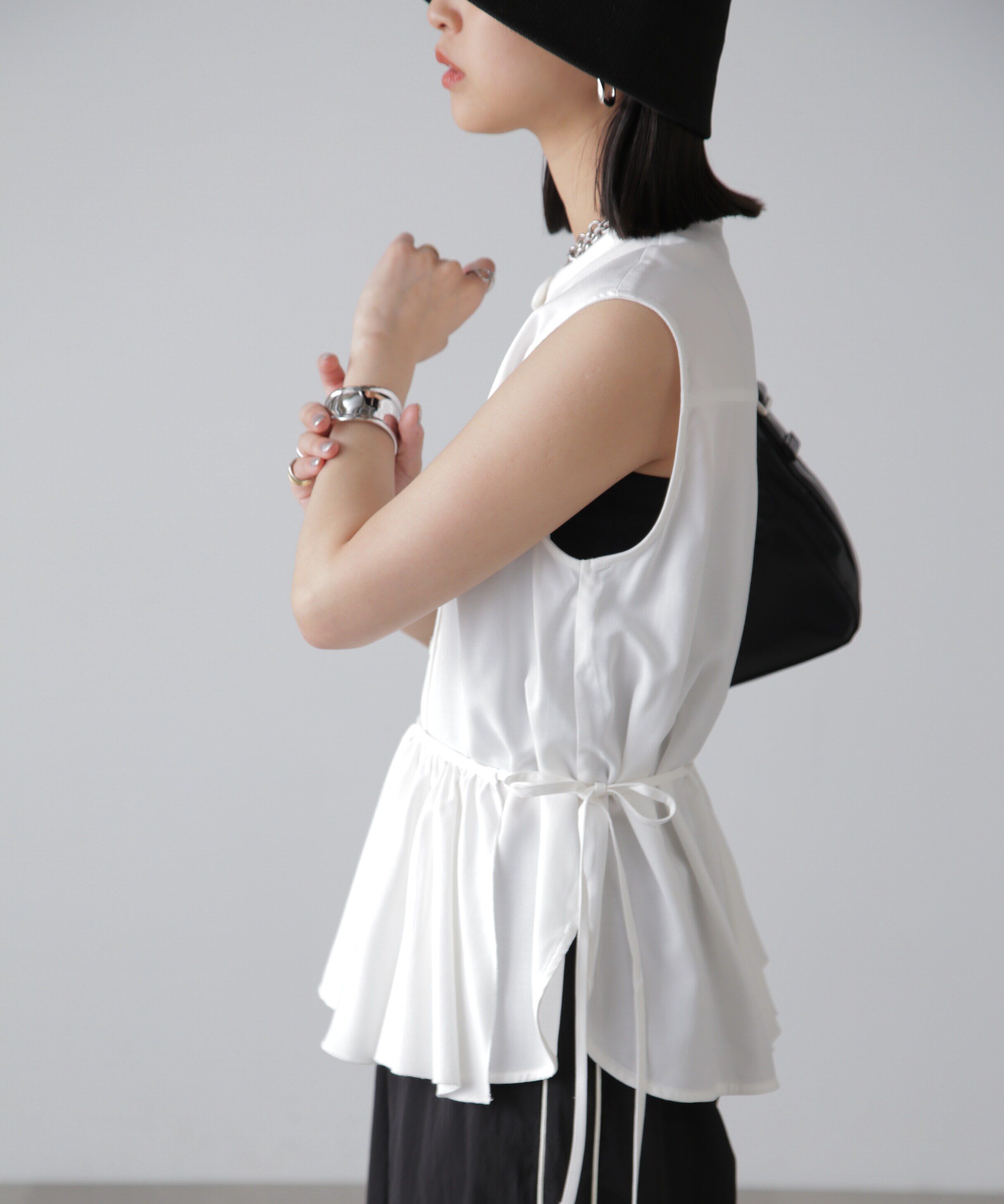  「マルチウェイフリルセットブラウス」|シャツ・ブラウス|