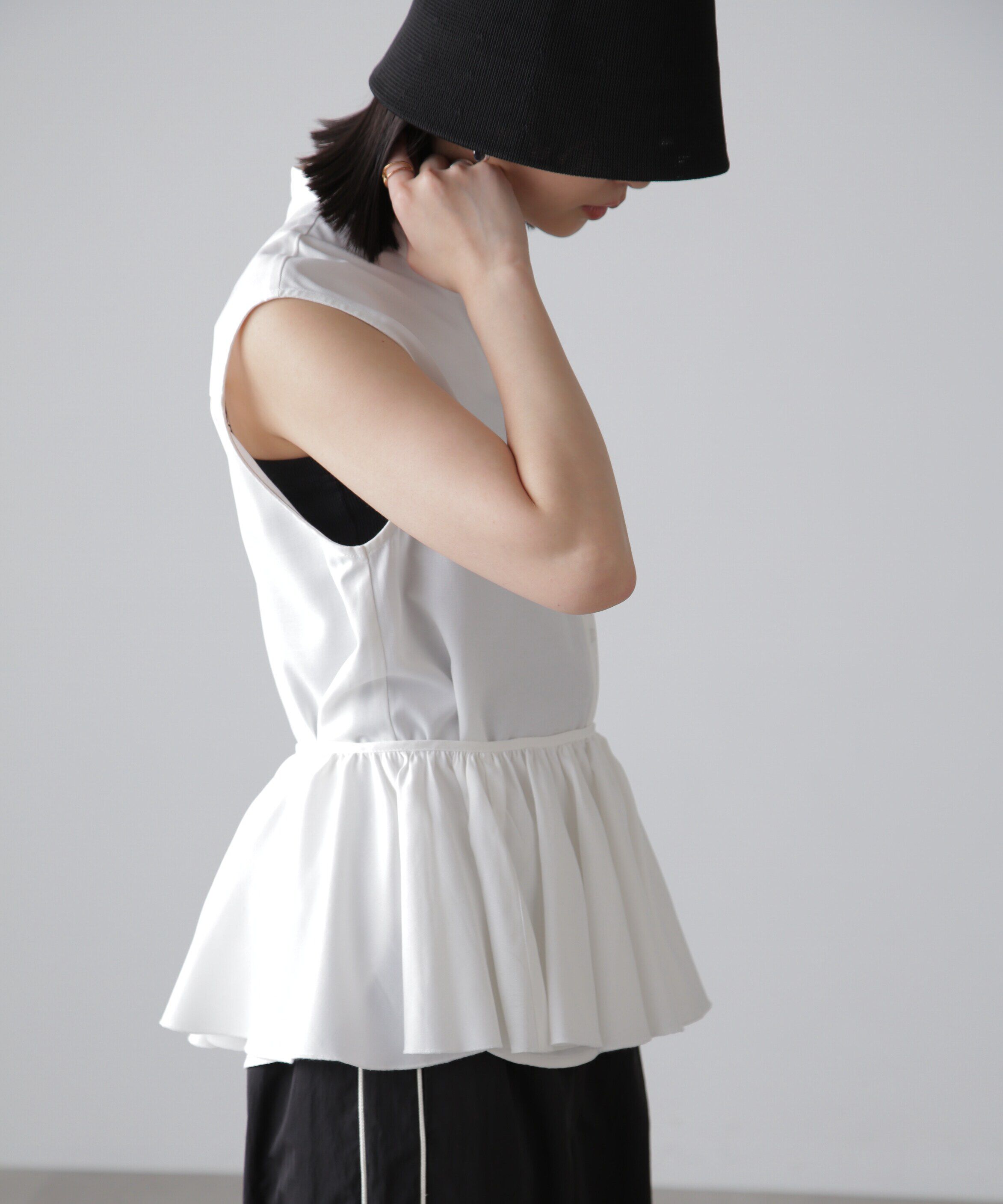  「マルチウェイフリルセットブラウス」|シャツ・ブラウス|