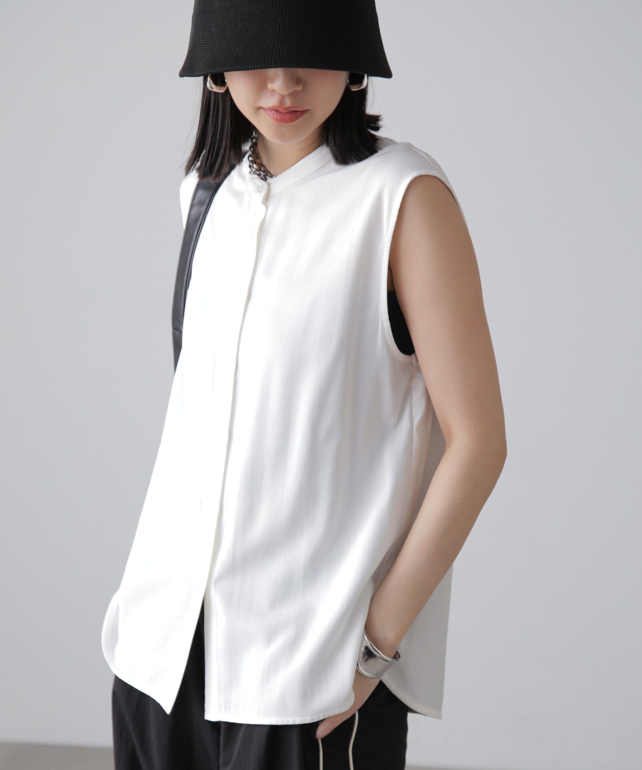  「マルチウェイフリルセットブラウス」|シャツ・ブラウス|