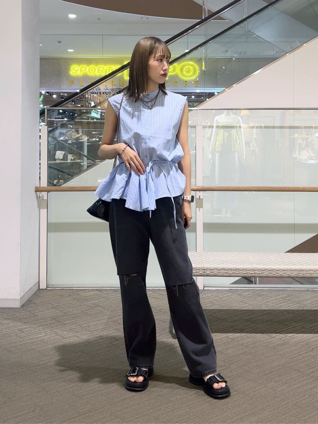  「マルチウェイフリルセットブラウス」|シャツ・ブラウス|