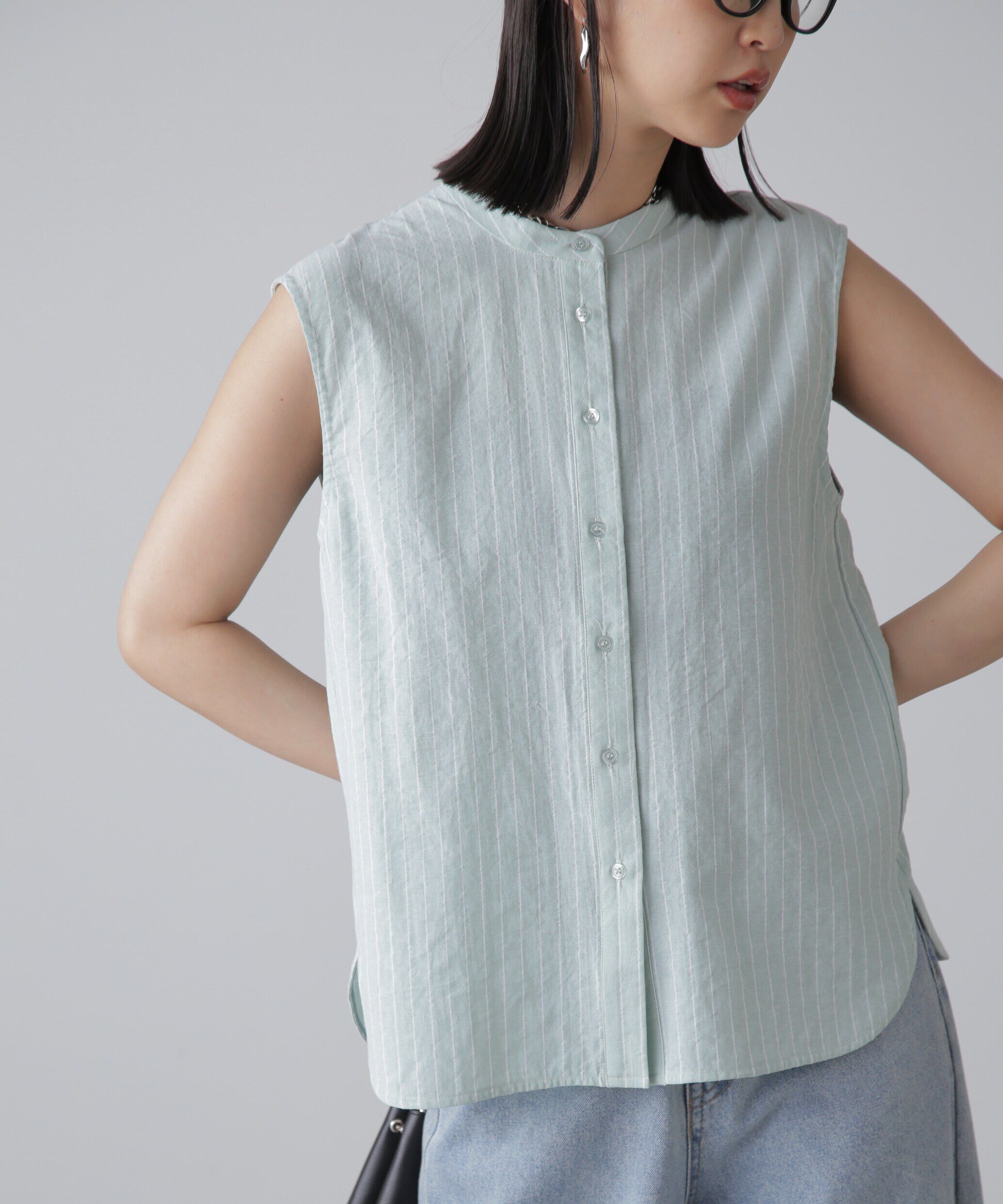  「マルチウェイフリルセットブラウス」|シャツ・ブラウス|