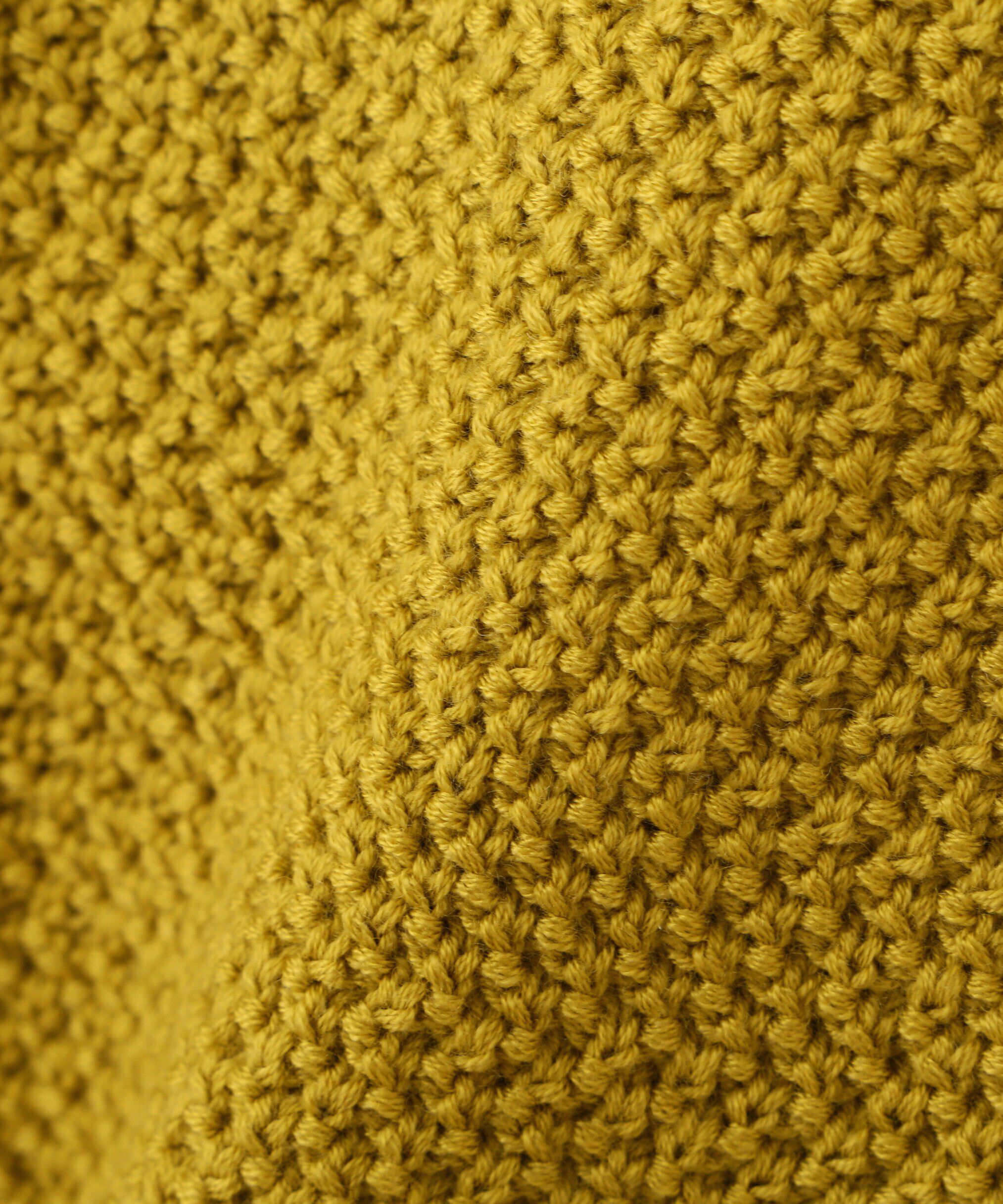  「鹿の子編みハイネックニット」|ニット・セーター|