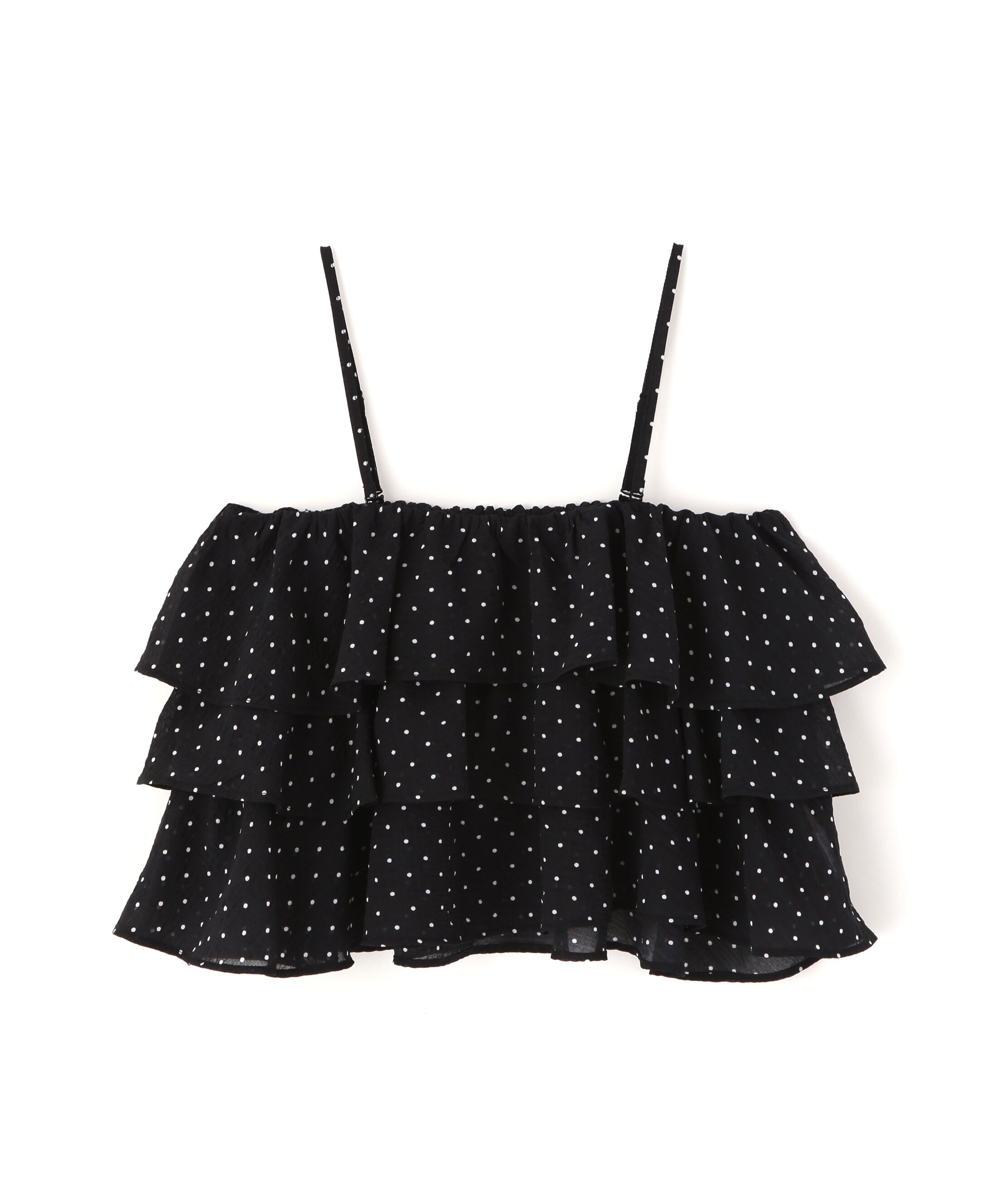  「ティアードフリル2wayビスチェ」|シャツ・ブラウス|