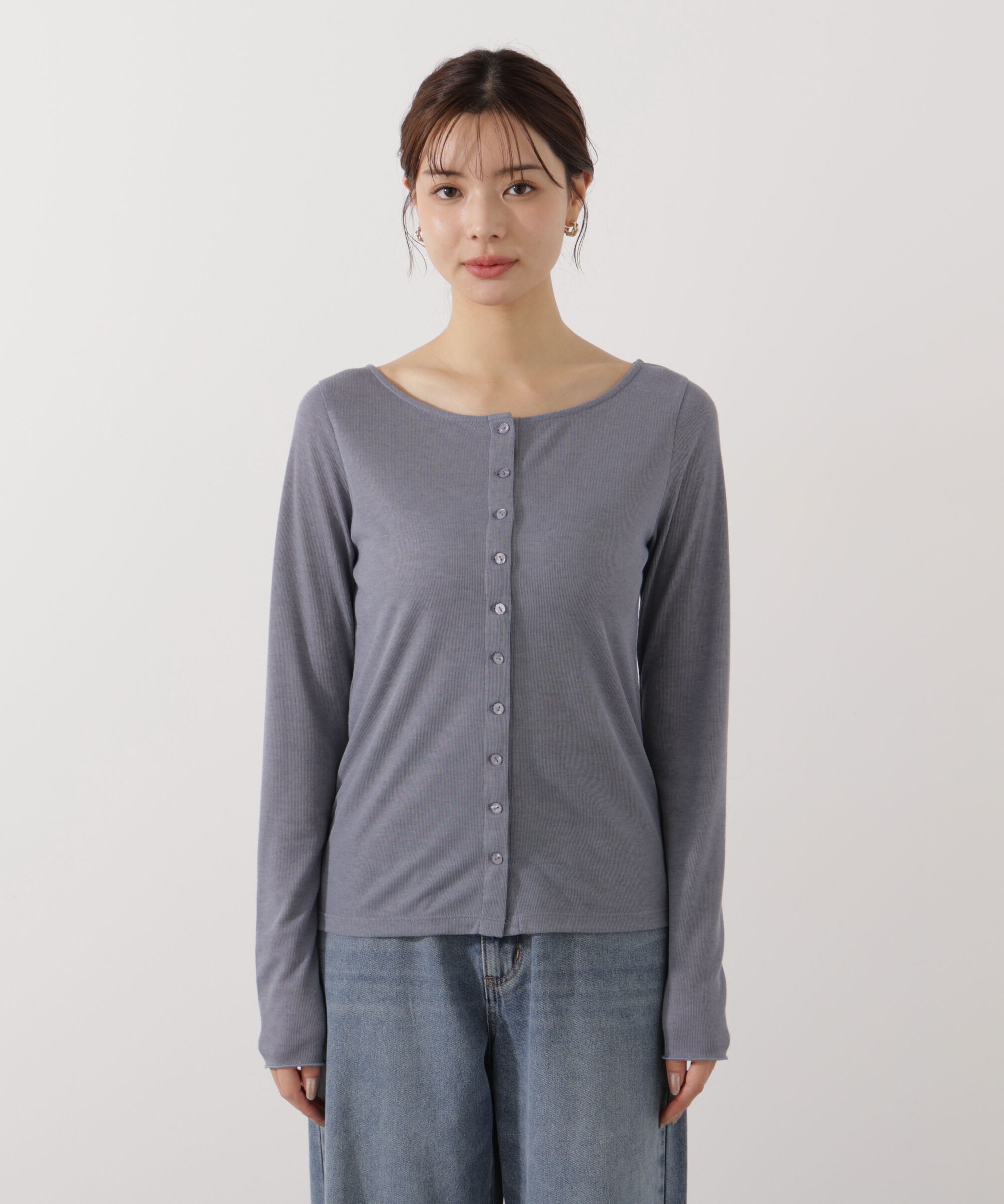 PROPORTION BODY DRESSING「〈a/mie〉シアーカットソー　26SS」|Tシャツ・カットソー|