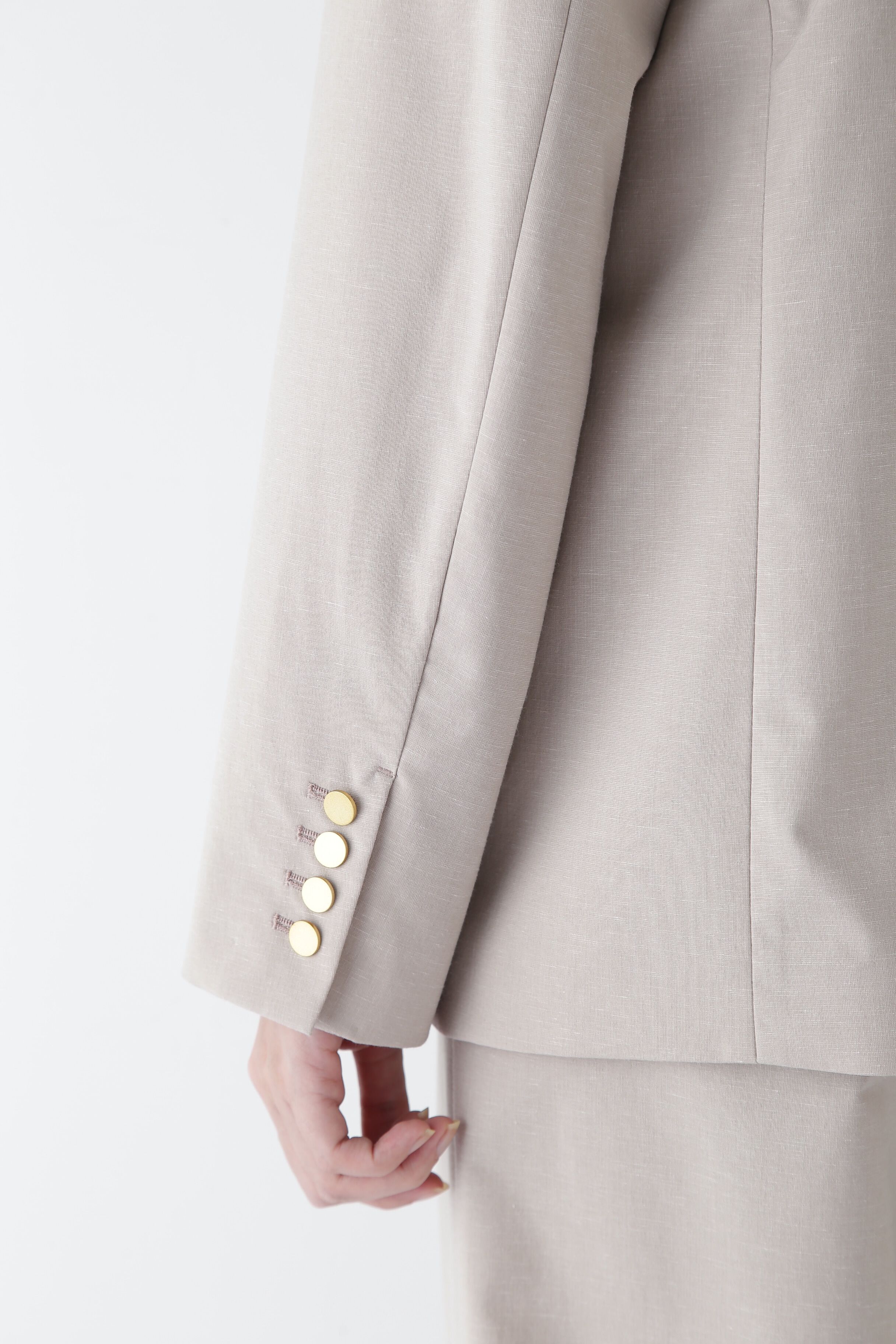  「◆Pレーヨン麻ポプリンテーラードジャケット」|その他|