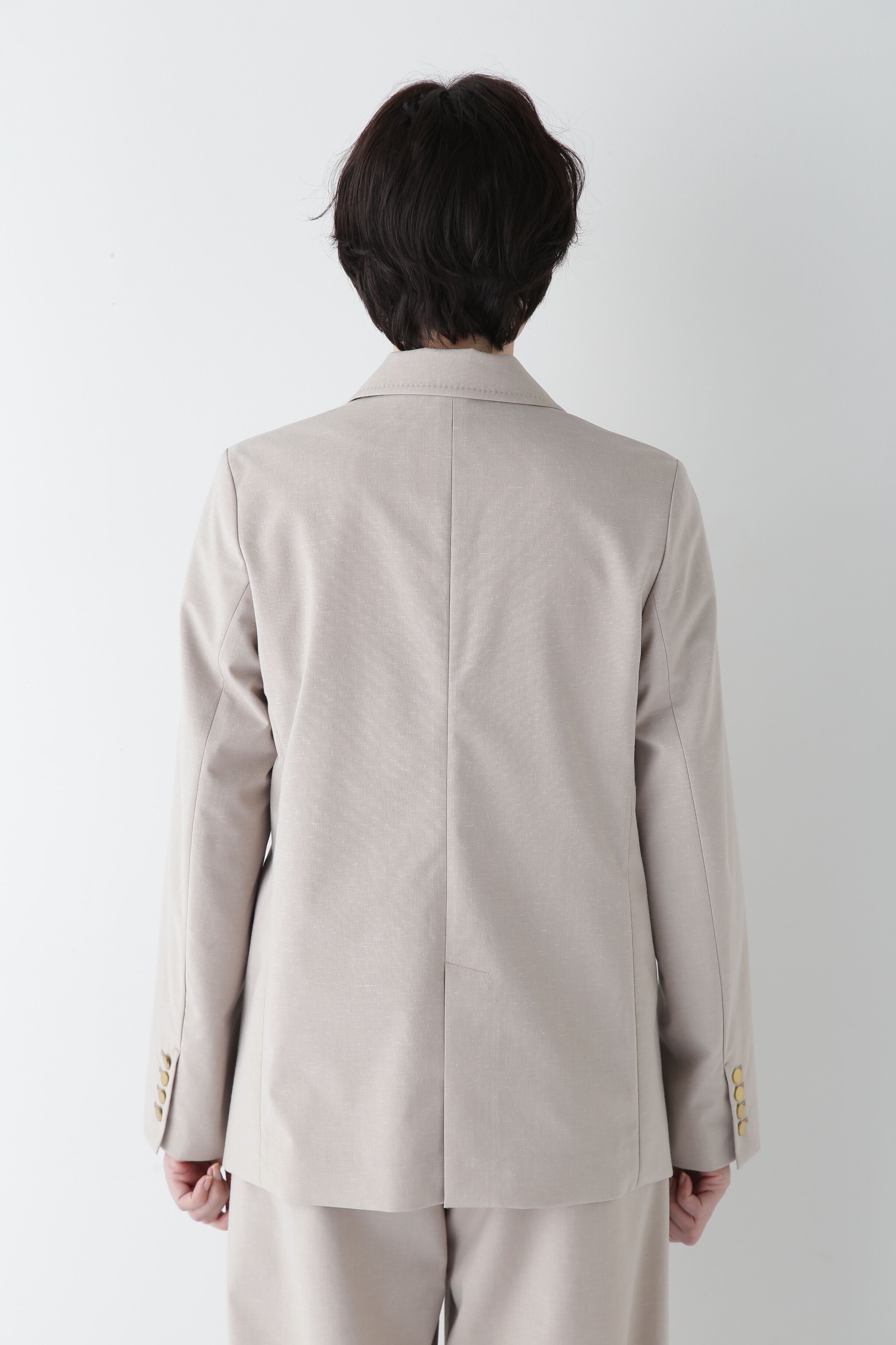  「◆Pレーヨン麻ポプリンテーラードジャケット」|その他|