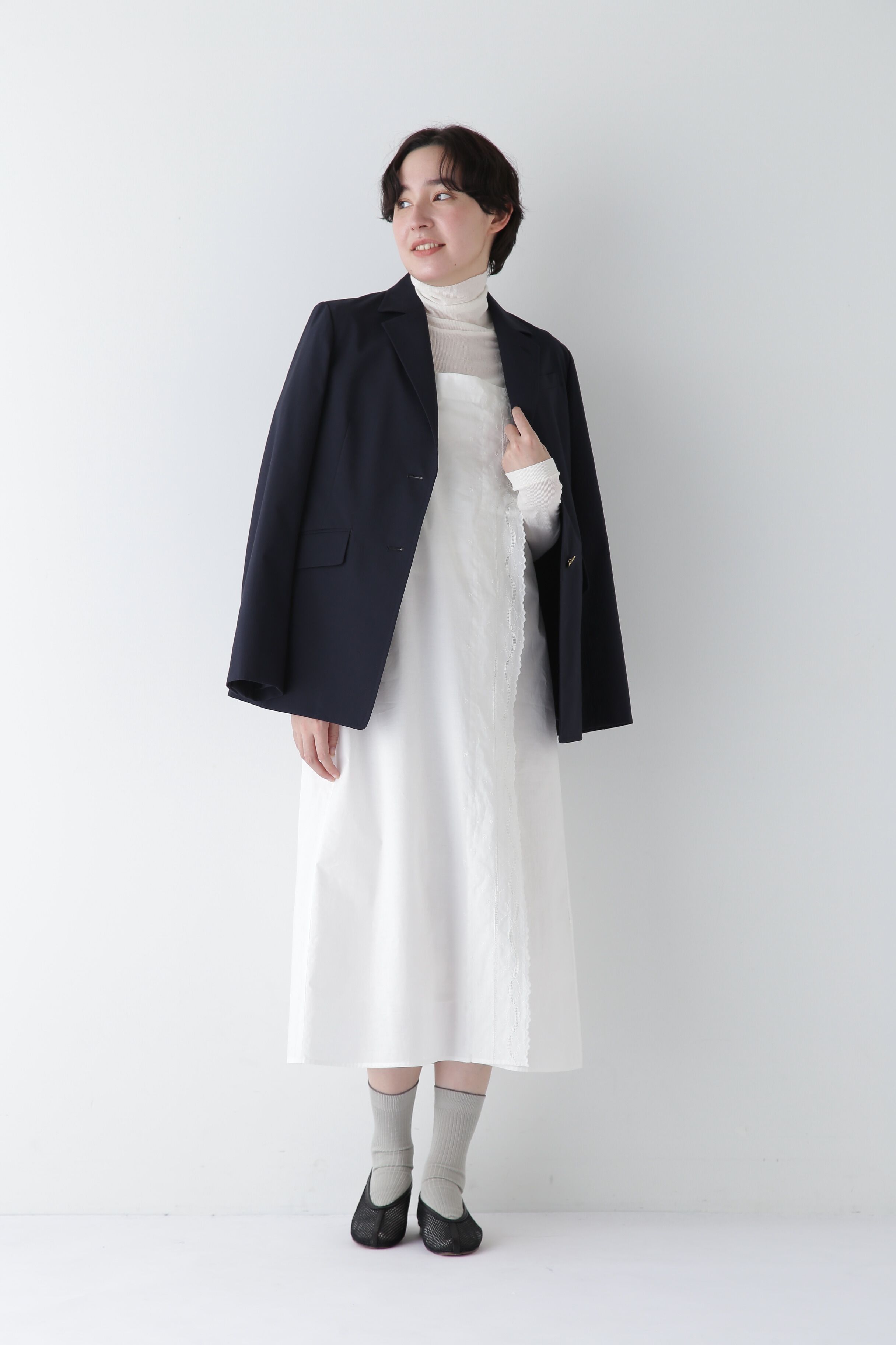  「◆Pレーヨン麻ポプリンテーラードジャケット」|その他|