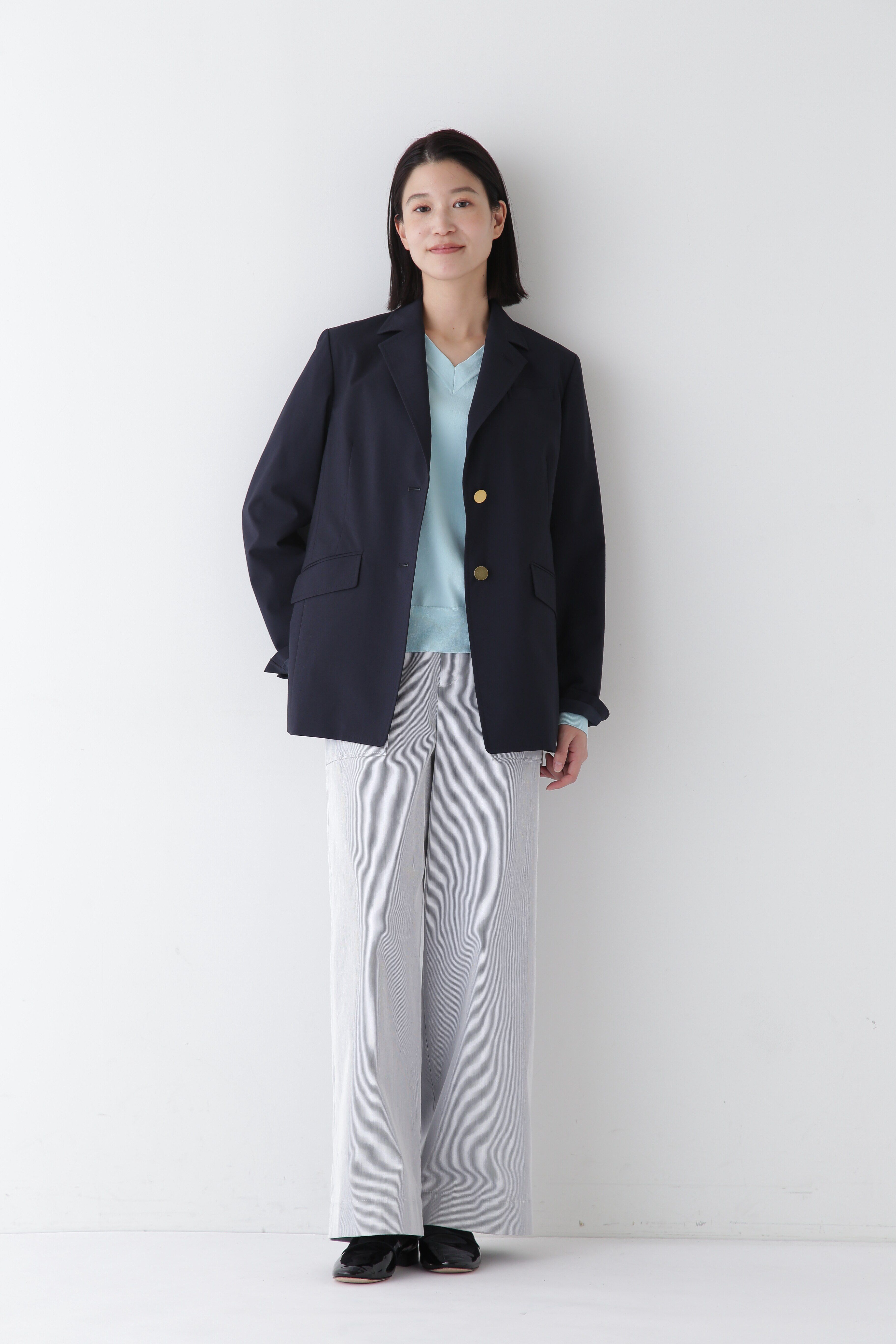  「◆Pレーヨン麻ポプリンテーラードジャケット」|その他|