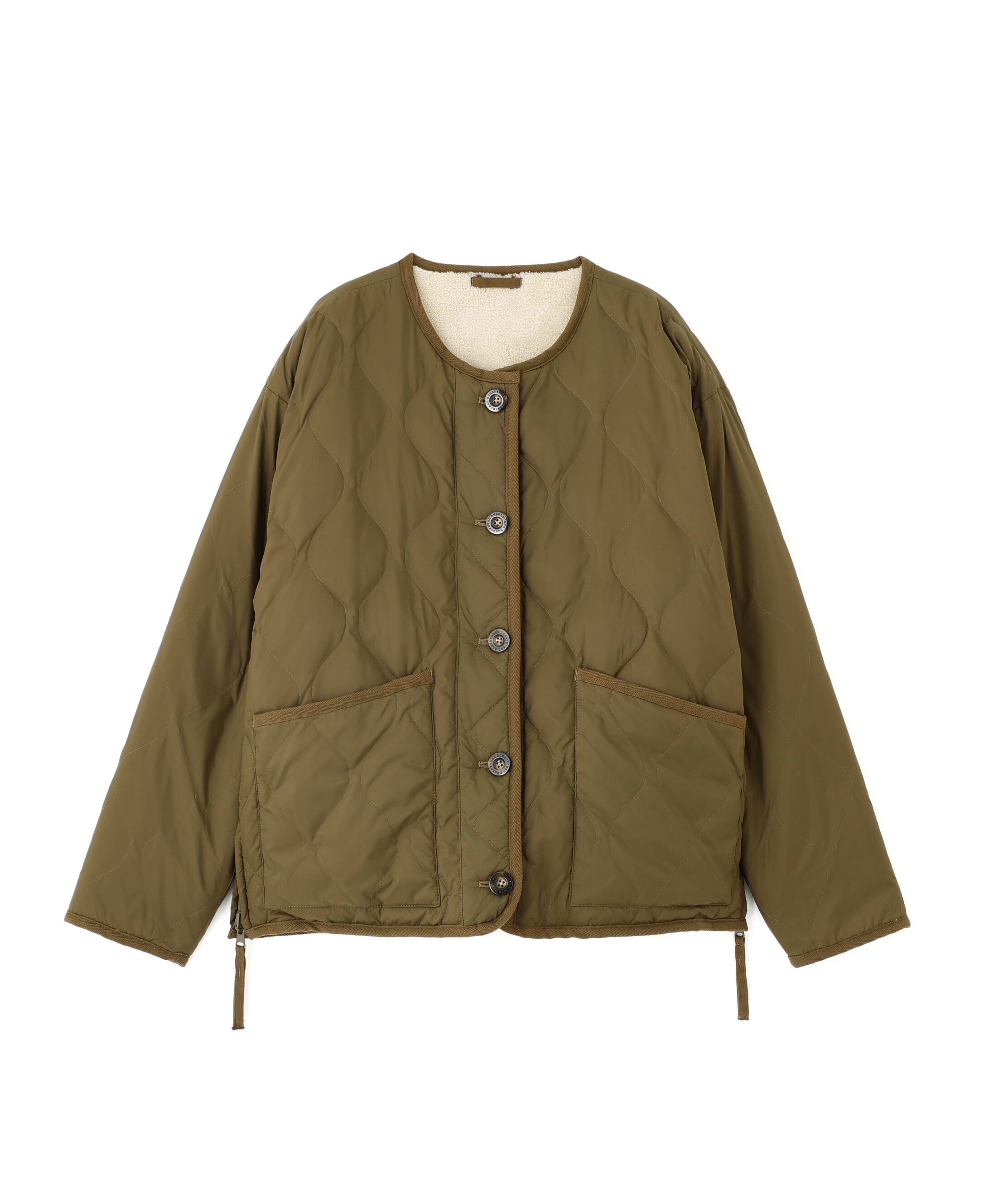  「◆リバーシブルボアダウンブルゾン」|ブルゾン・スタジャン|