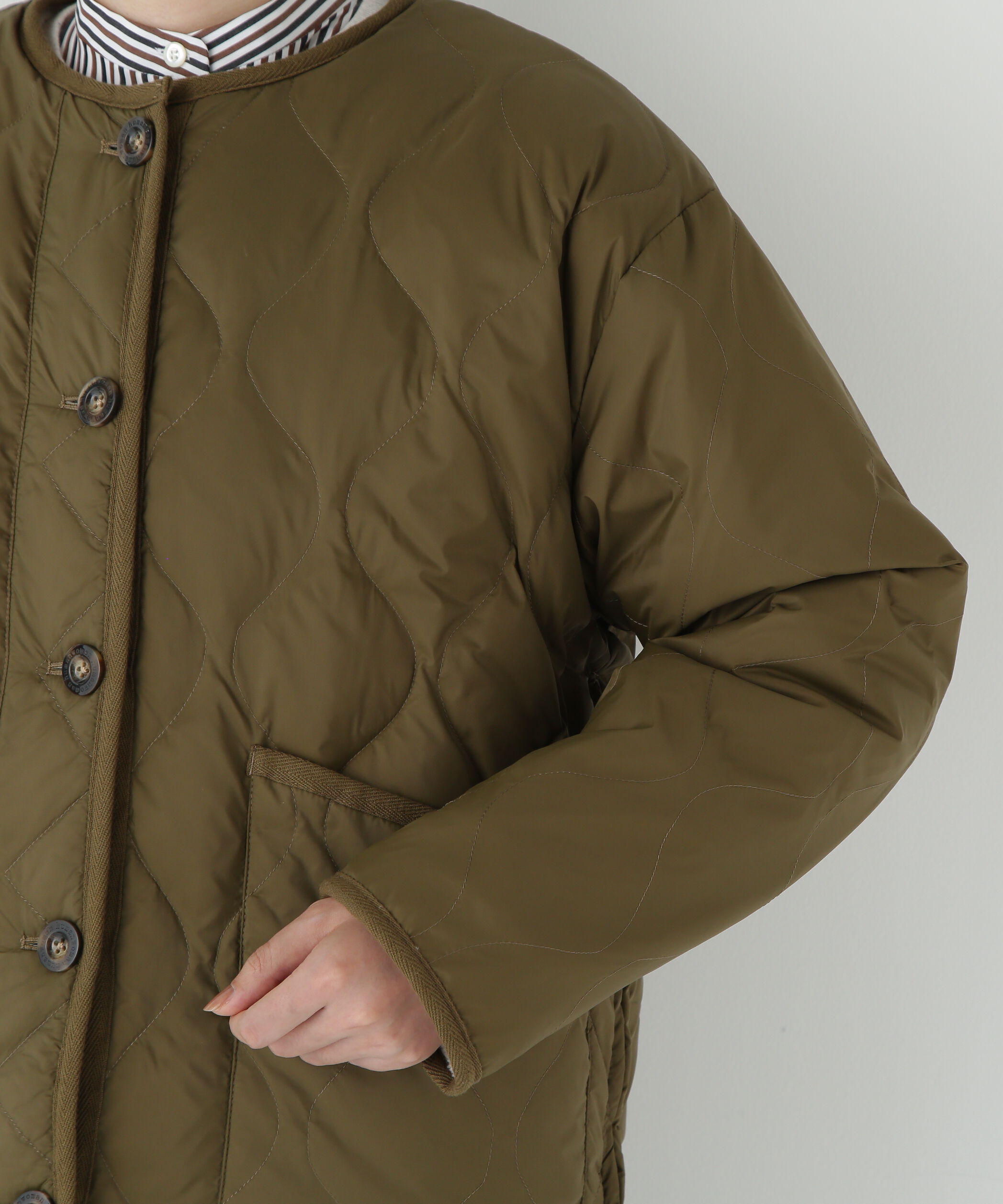  「◆リバーシブルボアダウンブルゾン」|ブルゾン・スタジャン|