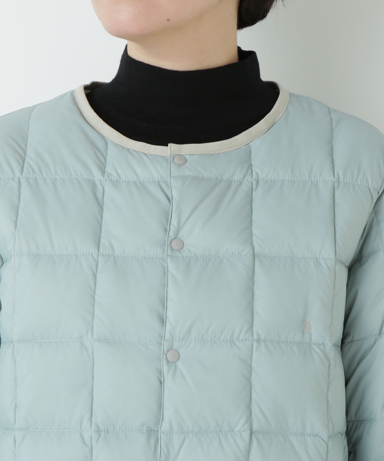  「◆≪ＴＡＩＯＮコラボ≫リバーシブルクルーネックダウンブルゾン」|ブルゾン・スタジャン|