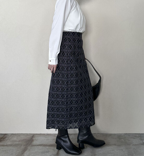 Doux archives「コードレースタイトスカート」|スカート|