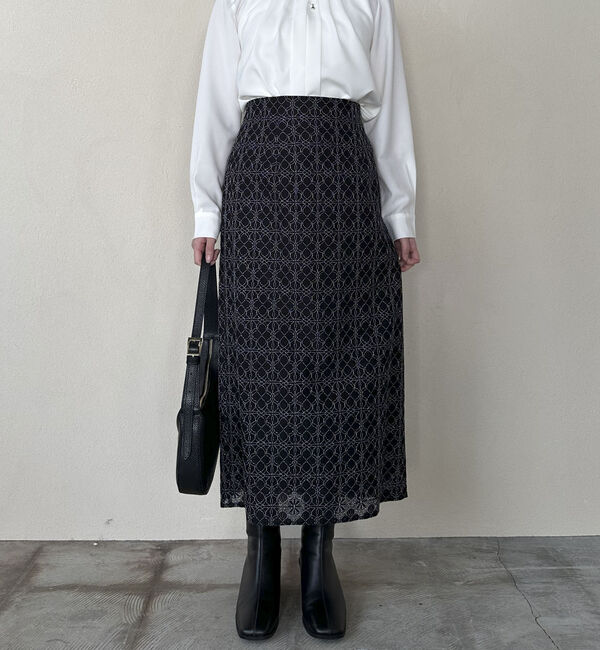 Doux archives「コードレースタイトスカート」|スカート|