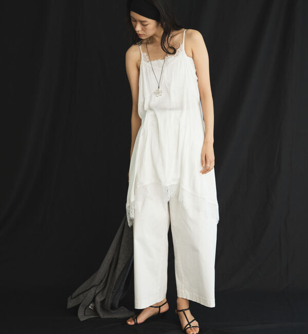 Doux archives「ヴィンテージサテンレースキャミ」|シャツ・ブラウス|