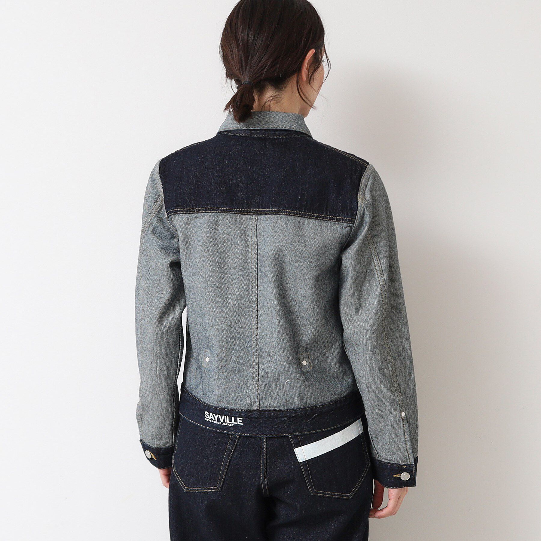 Dessin「【リバーシブル・ユニセックス】デニムジャケット」|デニムジャケット|
