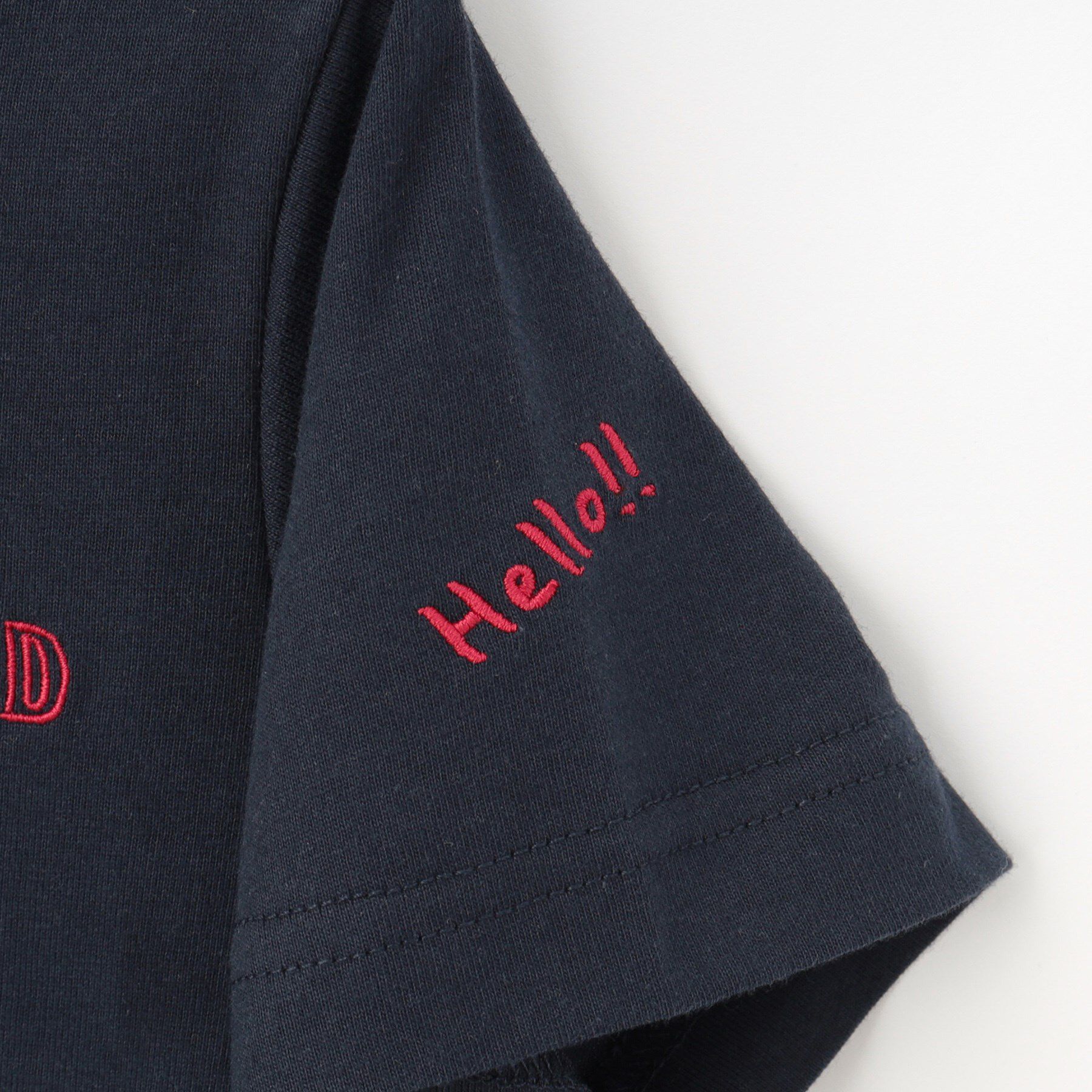 Dessin「【リンクコーデ/洗える】刺繍Tシャツ」|Tシャツ・カットソー|