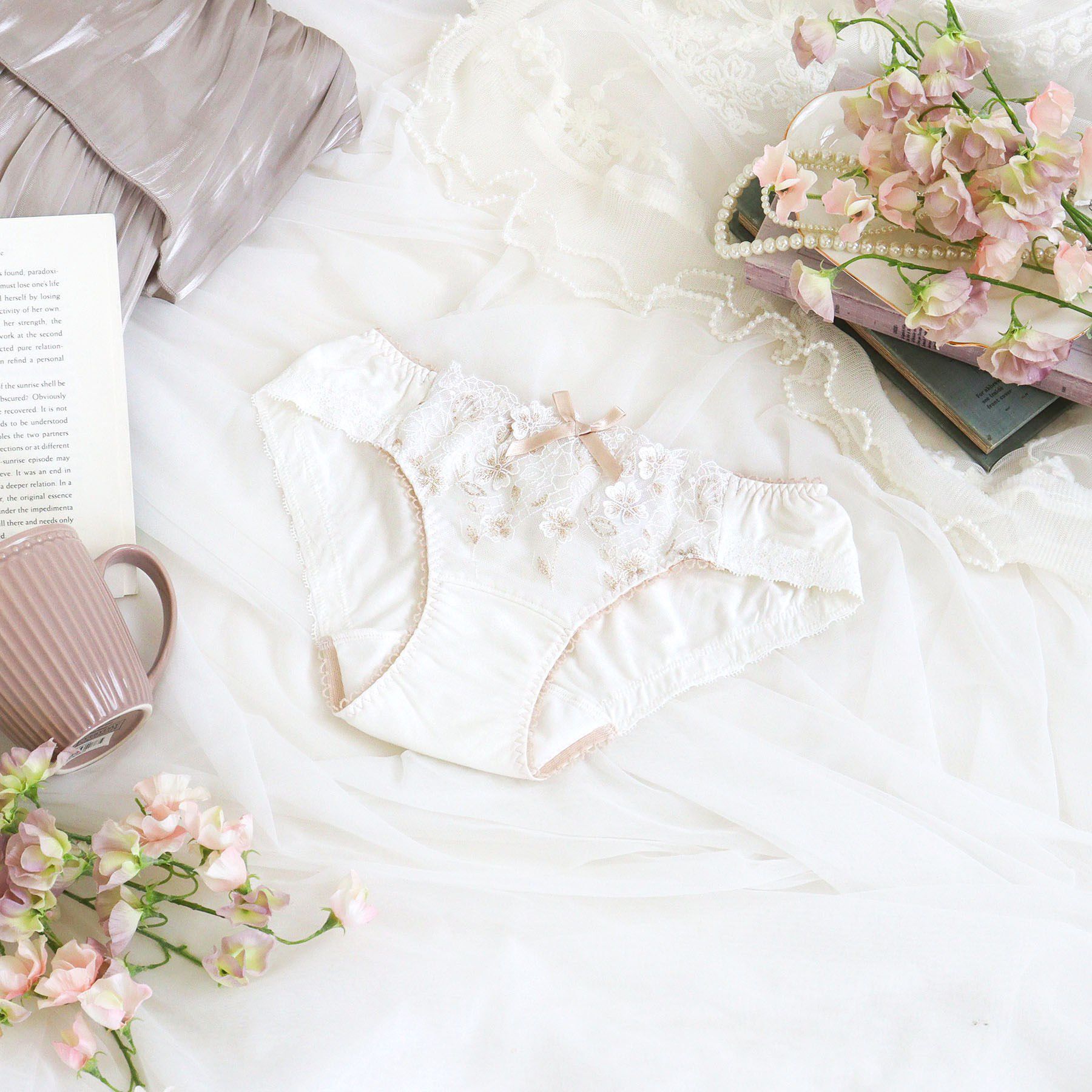 Risa Magli「ドーラ サニタリー」|インナー|ホワイト(001)