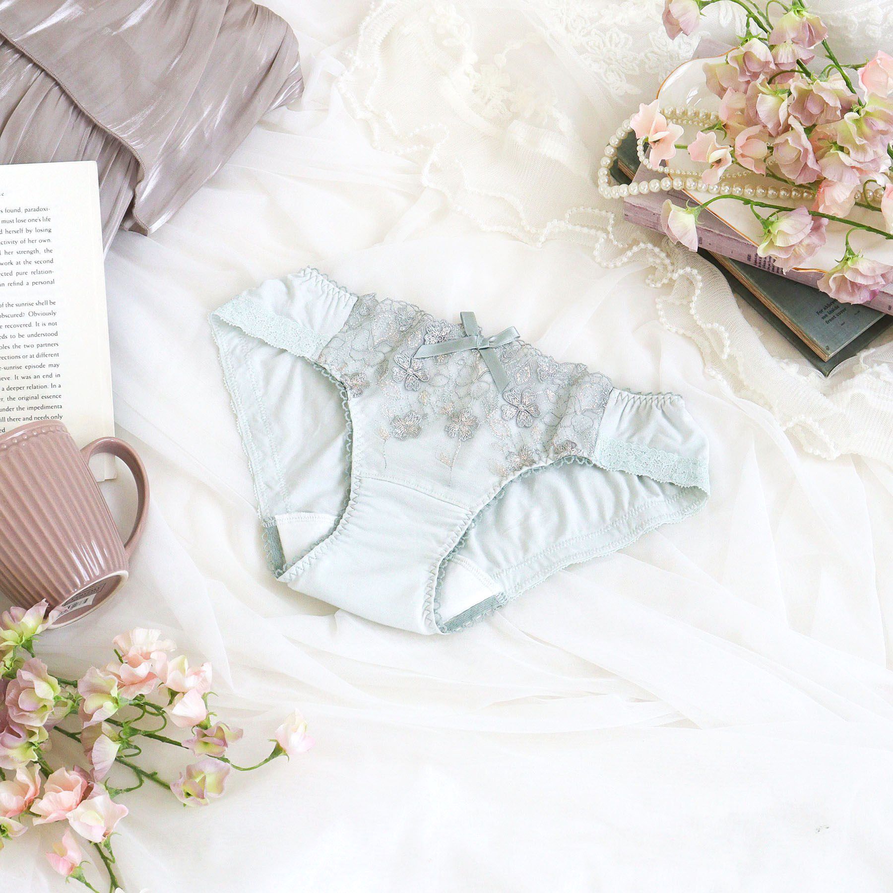 Risa Magli「ドーラ サニタリー」|インナー|ミントグリーン(02