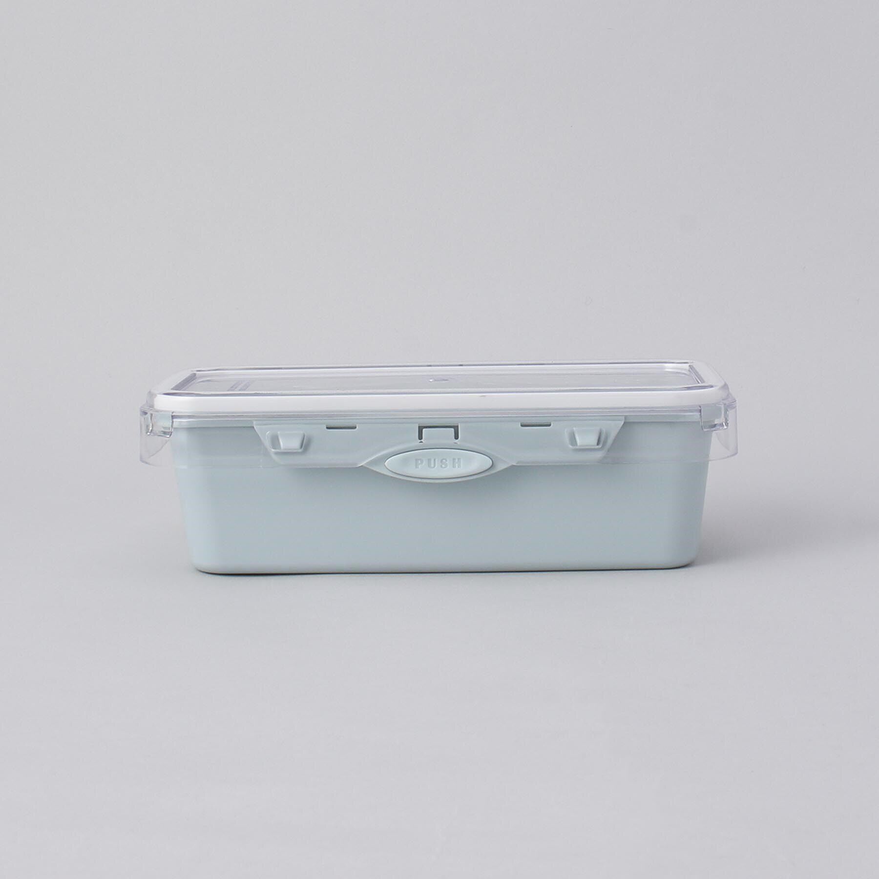 212 KITCHEN STORE「PUSH＆PUSH レクタングル 600ml BL」|食器・キッチングッズ|