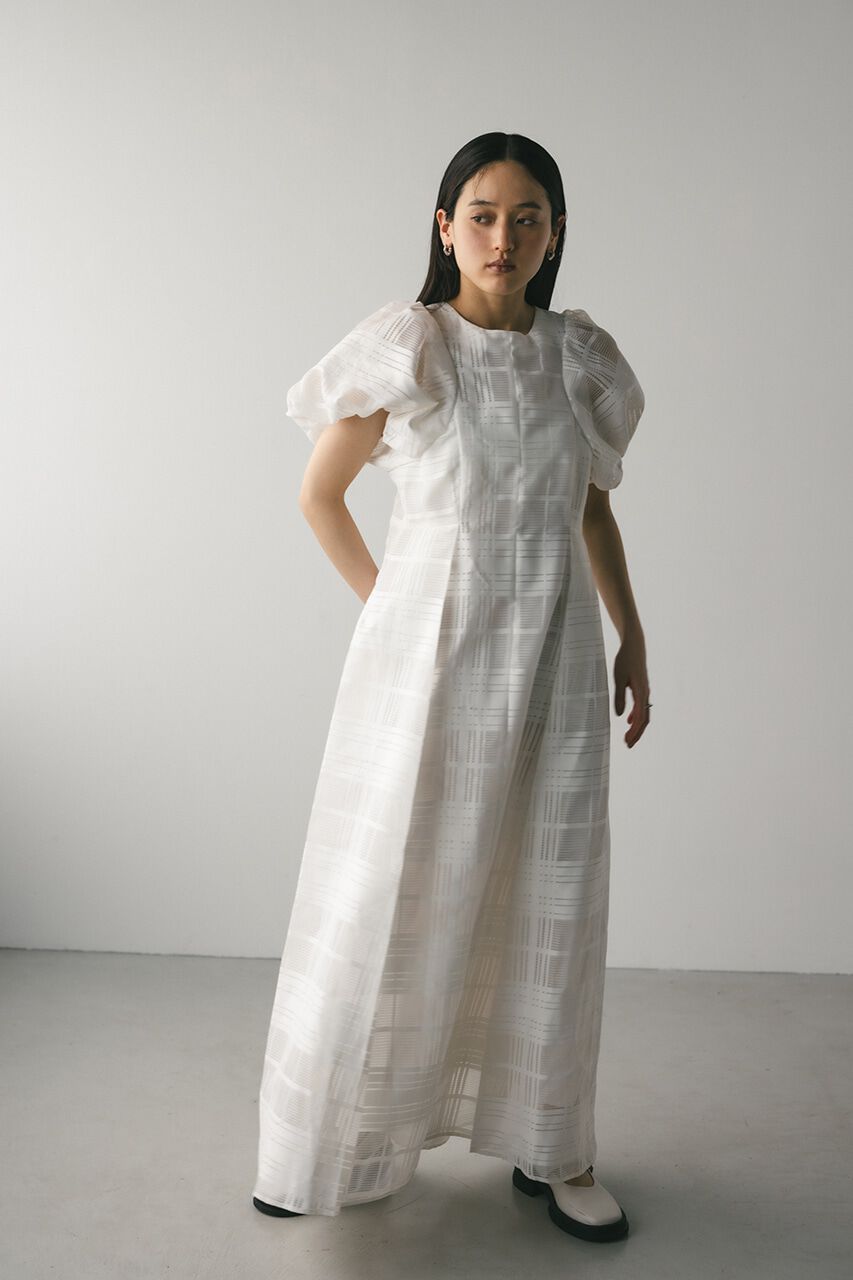 STYLEMIXER「シアーチェックワンピース」|ワンピース|