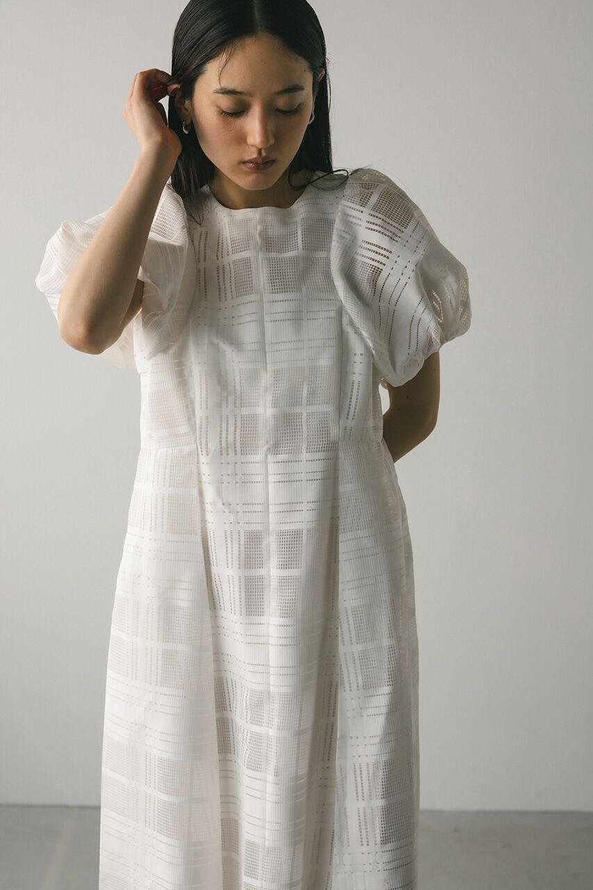 STYLEMIXER「シアーチェックワンピース」|ワンピース|