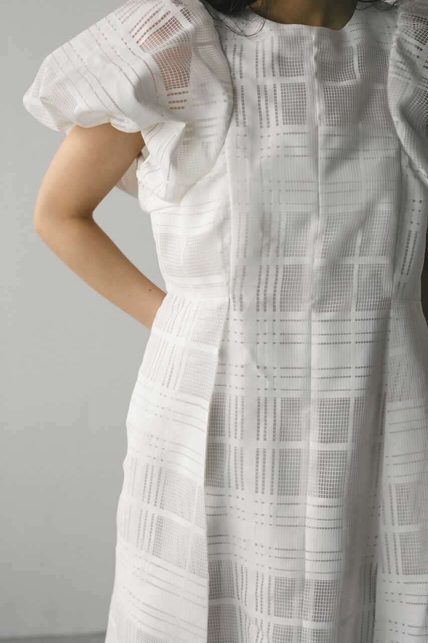 STYLEMIXER「シアーチェックワンピース」|ワンピース|
