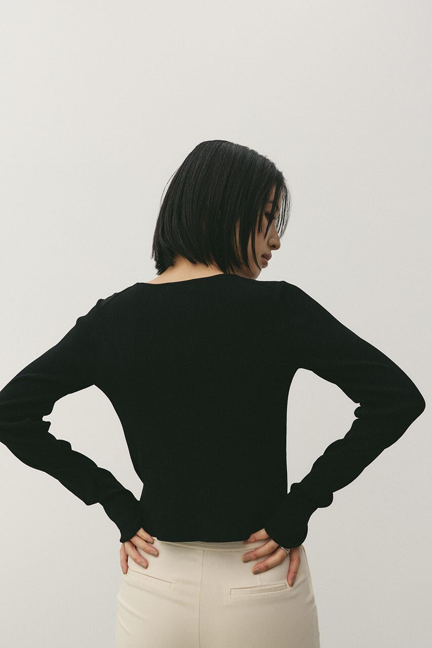 STYLEMIXER「2ピースペプラムドライニット」|ニット・セーター|