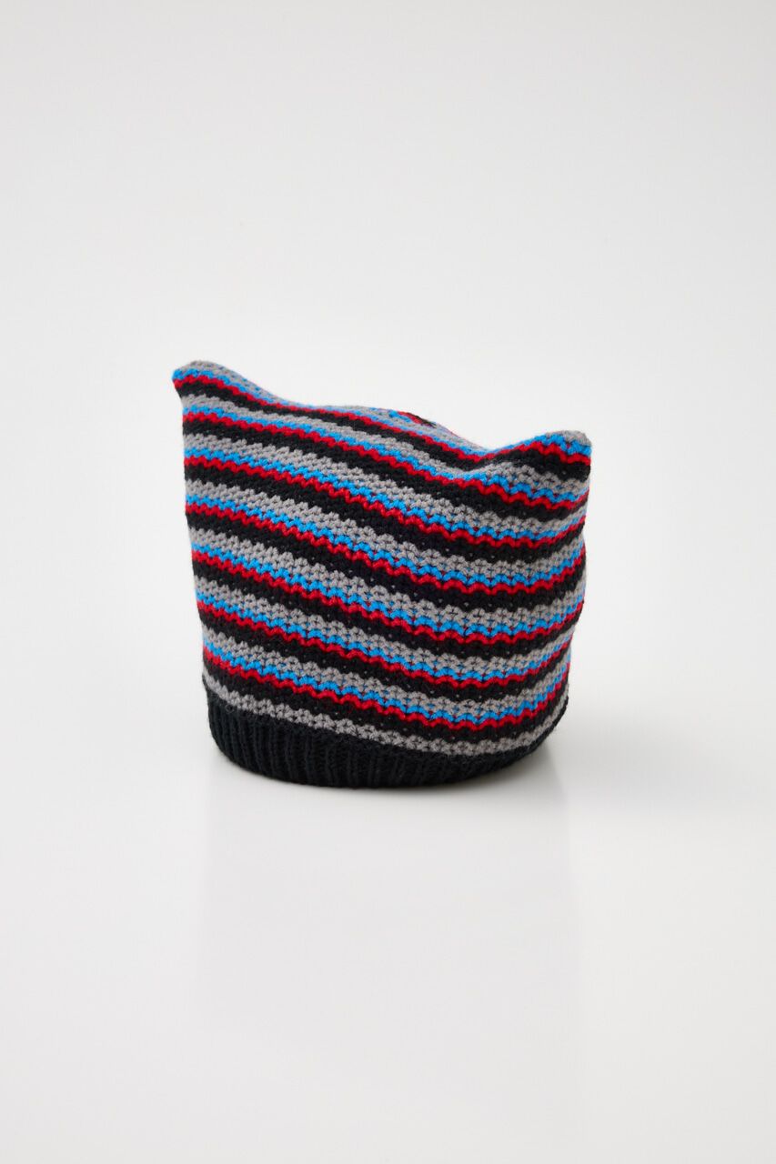 RODEO CROWNS「キッズNecoミミボーダーニットキャップ」|その他|