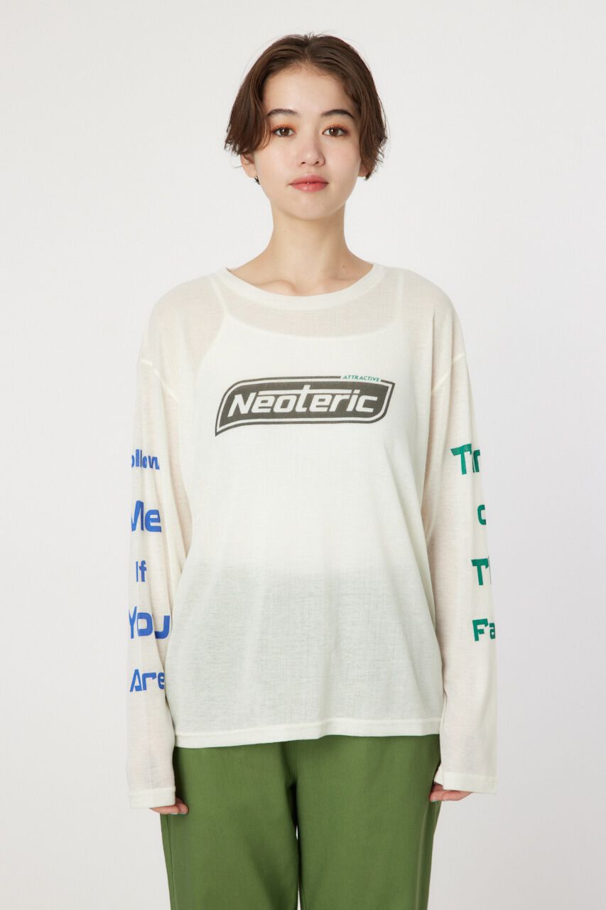 RODEO CROWNS「NeotericシアーロングスリーブTシャツ」|Tシャツ・カットソー|
