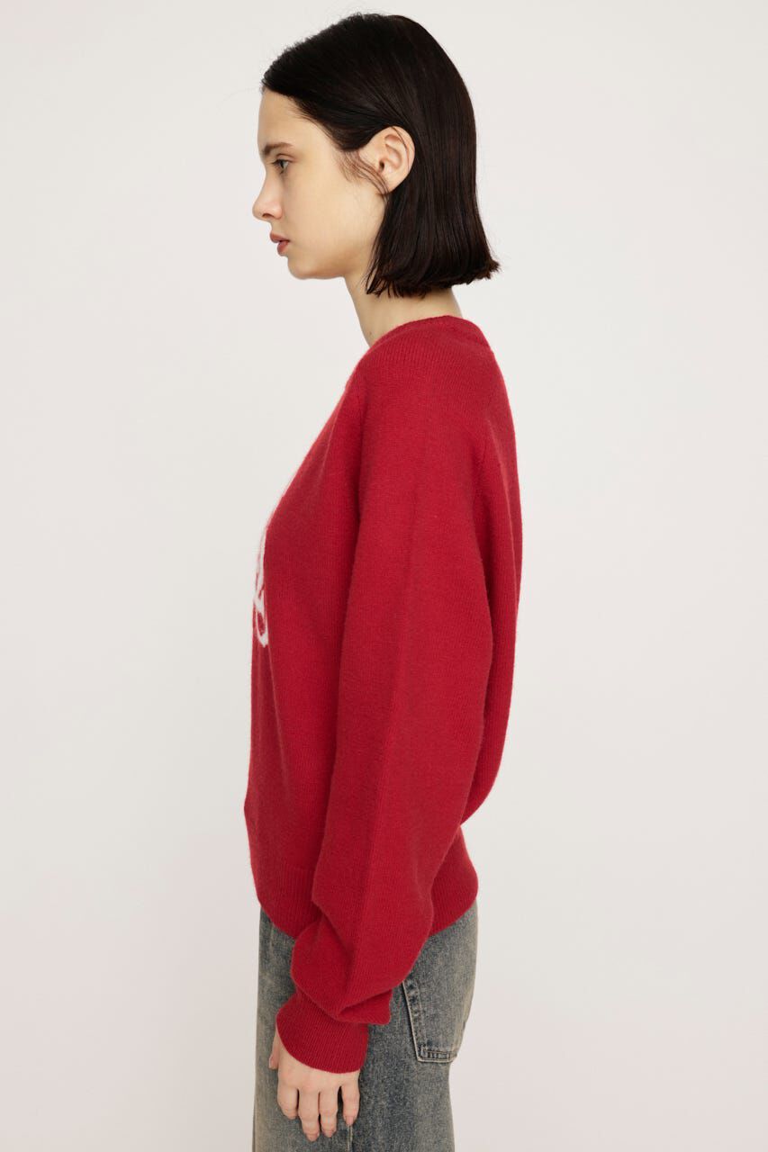 SLY「LOGO JQ KNIT トップス」|ニット・セーター|