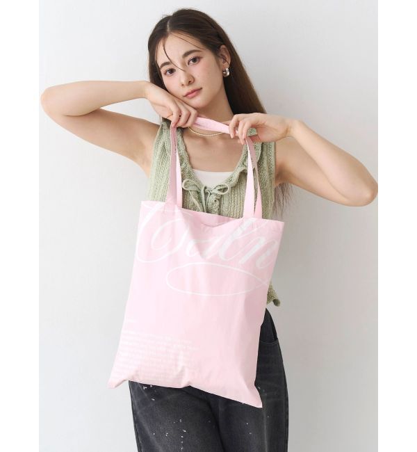 CALNAMUR「ナイロントートロゴバッグ」|トートバッグ|