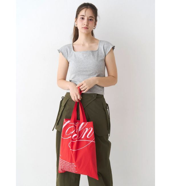 CALNAMUR「ナイロントートロゴバッグ」|トートバッグ|