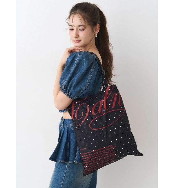 CALNAMUR「ナイロントートロゴバッグ」|トートバッグ|