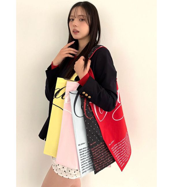 CALNAMUR「ナイロントートロゴバッグ」|トートバッグ|