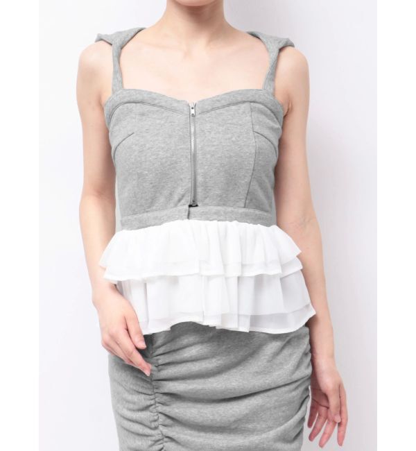 RESEXXY「フーディベアトップス【セットアップ着用可能】」|キャミソール|