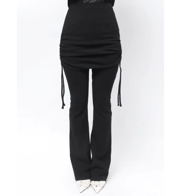 EMODA「レイヤースカートフィットフレアパンツ」|その他|