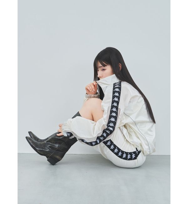 MURUA「【Kappa】シャーリングナイロンスカート【セットアップ着用可】」|スカート|