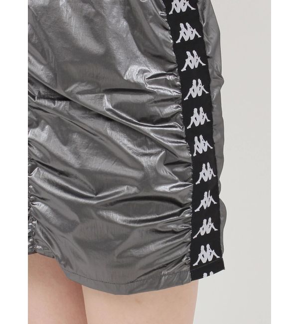 MURUA「【Kappa】シャーリングナイロンスカート【セットアップ着用可】」|スカート|