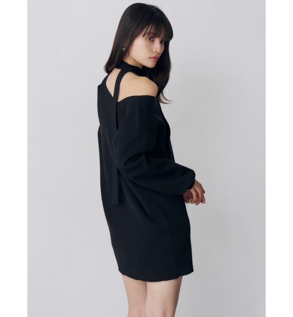 MURUA「アシメショルダーミニワンピース」|ワンピース|