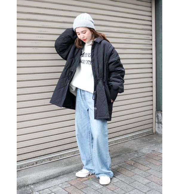 Ungrid「ワイドリブニット帽」|ニット帽|