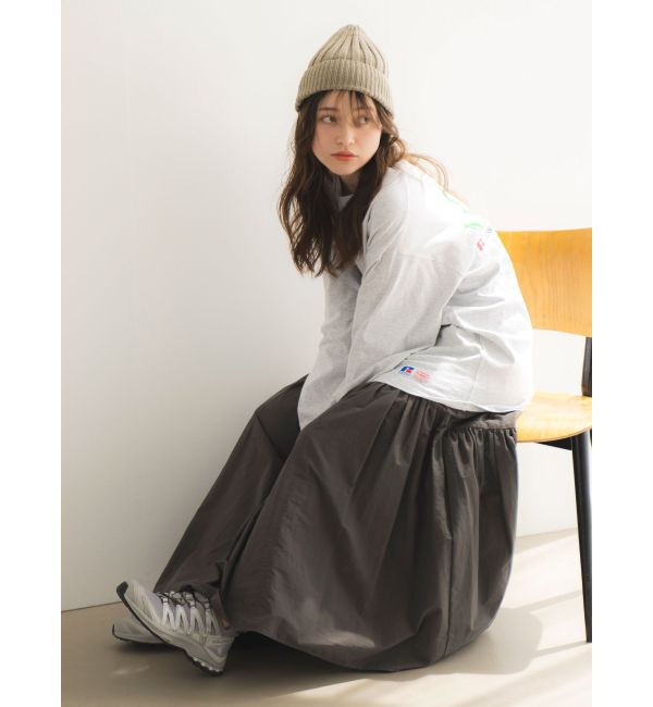 Ungrid「ワイドリブニット帽」|ニット帽|