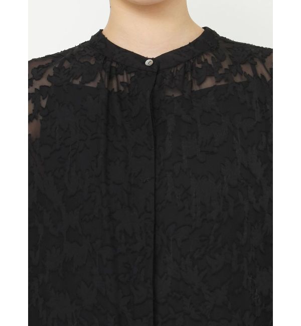 Ungrid「スリーブデザインジャカードワンピース」|ワンピース|