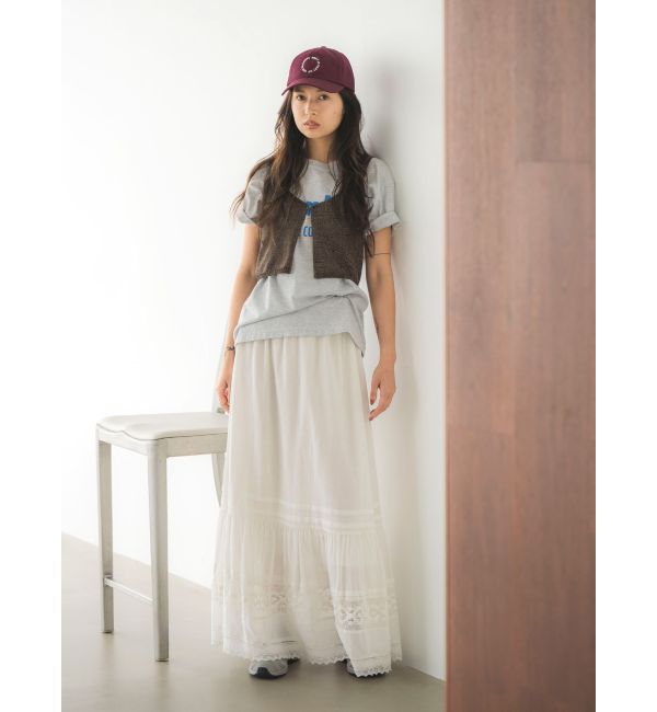 Ungrid「エンブロイダリーデザインキャップ」|キャップ・キャスケット|