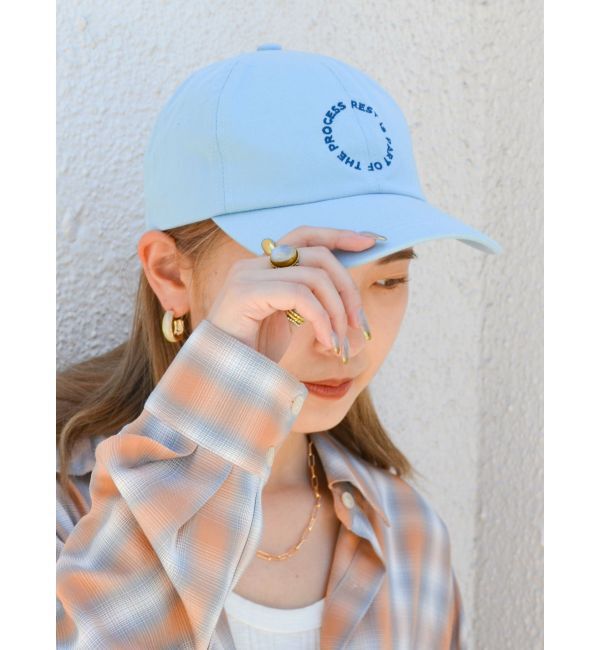 Ungrid「エンブロイダリーデザインキャップ」|キャップ・キャスケット|