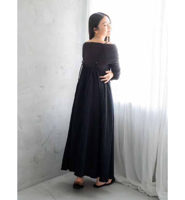 Ungrid「楊柳キャミワンピース」|ワンピース|