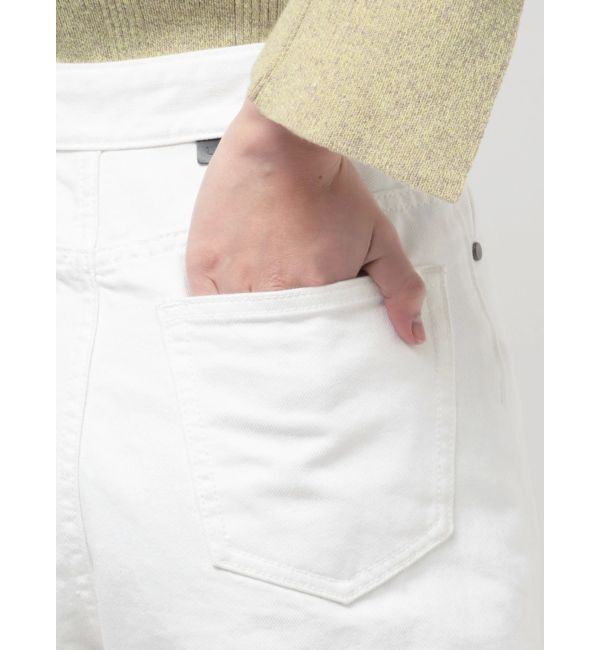 LAGUNAMOON「ウエストアシンメトリーデニムパンツ」|デニム|