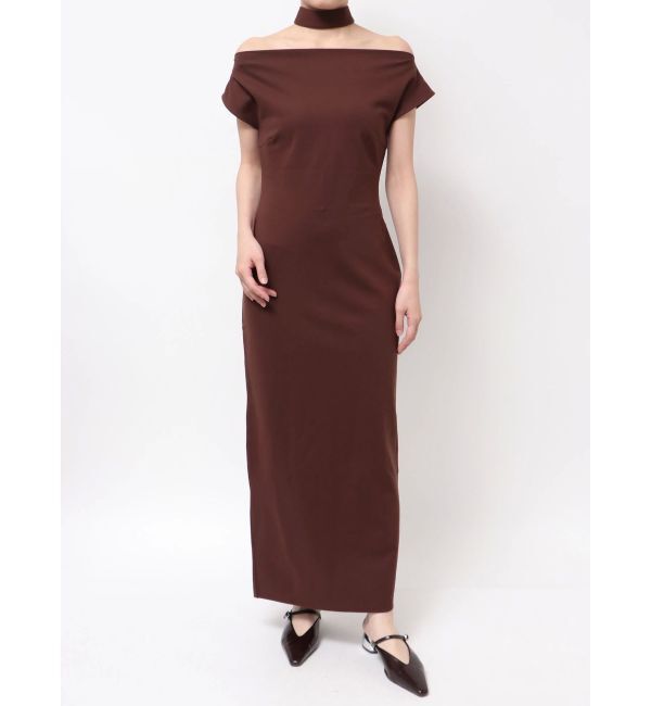 LAGUNAMOON「オフショルボートポンチワンピース」|ワンピース|