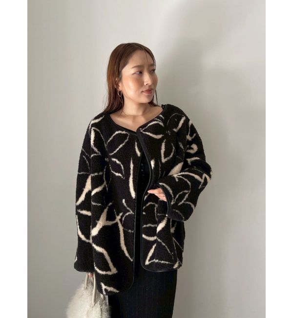 LAGUNAMOON「【REVIVAL】リバーシブルボアブルゾン」|その他|