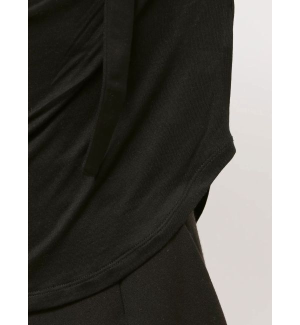 LAGUNAMOON「ドレープボウタイカットトップス」|Tシャツ・カットソー|